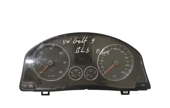 Volkswagen Golf V Speedometer (instrument cluster) 1K0920874B V0002000 H72400UV