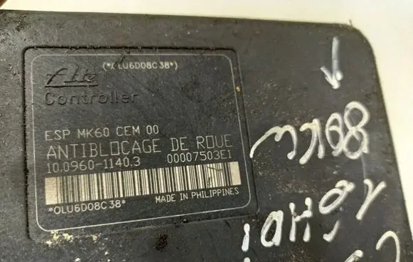 Citroen C5 ABS Pump 9657061080 10020601904 10096011403
