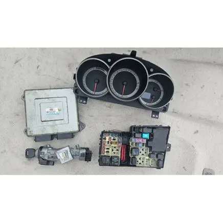 Mazda 3 I Engine ECU kit and lock set LF5018881F E6T52291H BP4LA