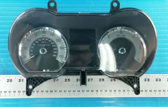 Jaguar XF Speedometer (instrument cluster) 8X2310849JJ A12102593 VP8X2F10849JE