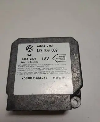 Volkswagen Golf IV Airbag control unit/module 1J0909609 44980310 5WK42800