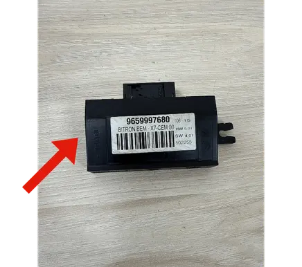 Citroen C4 Grand Picasso Other control units/modules 9659997680 502255