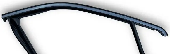 Jeep Compass Rubber seal rear door window/glass 68242124AC