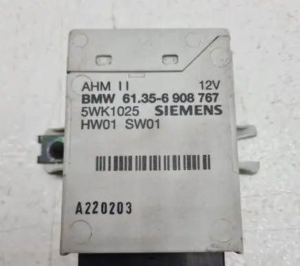 BMW 3 E46 Tow bar trailer control unit/module 61356908767 A220203 5WK1025