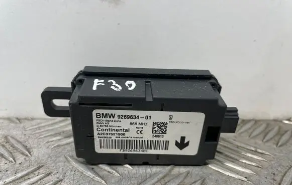 BMW 3 F30 F35 F31 Alarm control unit/module 9269634 A2C37521900