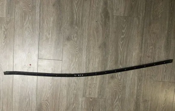 Citroen C4 II Side skirt rear trim 9833109180