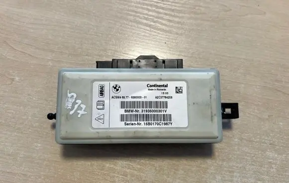 BMW 5 F10 F11 Airbag control unit/module 9350003 A2C37764205 31935000301V