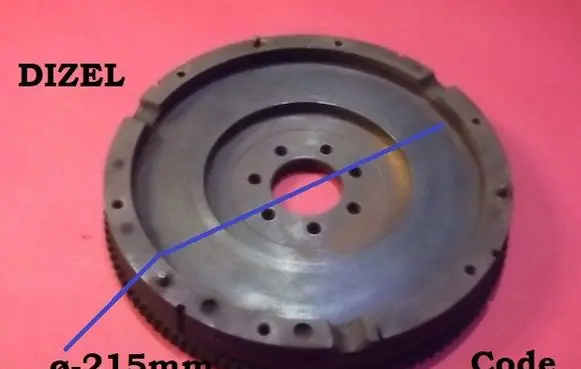 Renault Rapid Flywheel 031103 1891737