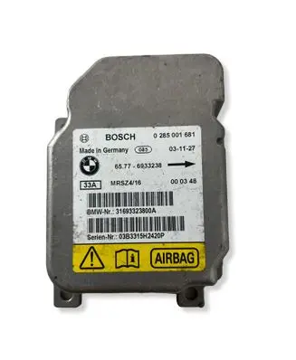 BMW 3 E46 Airbag control unit/module 0285001681 31693323800A 6933238