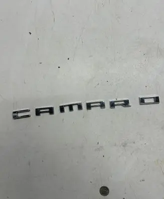Chevrolet Camaro Fender model badge letters 
