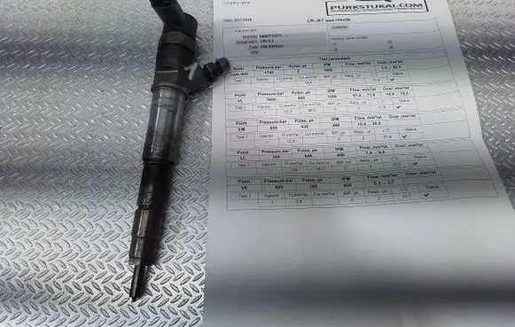 Opel Movano B Fuel injector 0445110375