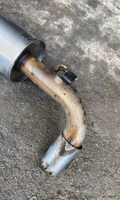 BMW 1 F20 F21 Rear muffler/silencer tail pipe 8512641 2151403