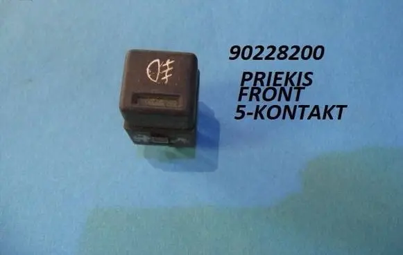 Opel Calibra Fog light switch 90228200