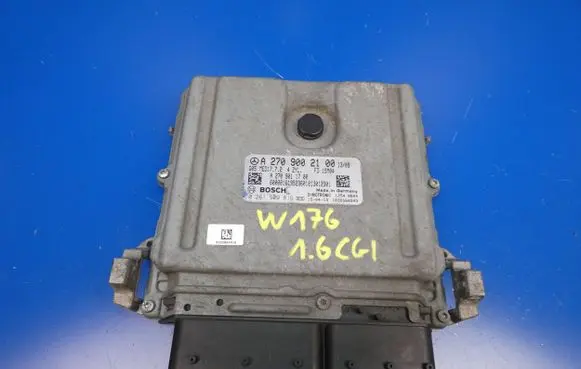 Mercedes-Benz A W176 Engine control unit/module A2709002100 1039S60543 0261S09816