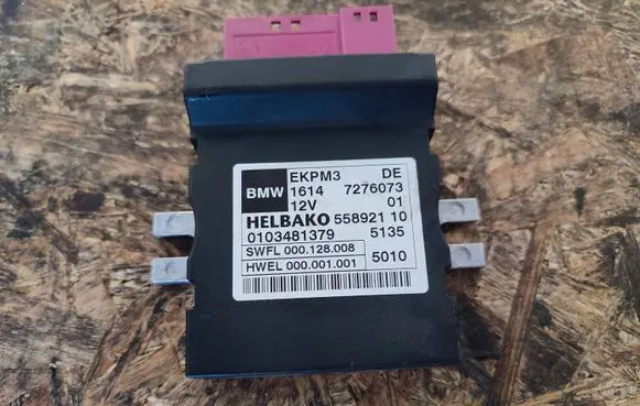 BMW 5 F10 F11 Fuel injection pump control unit/module 7276073 0103481379 55892110