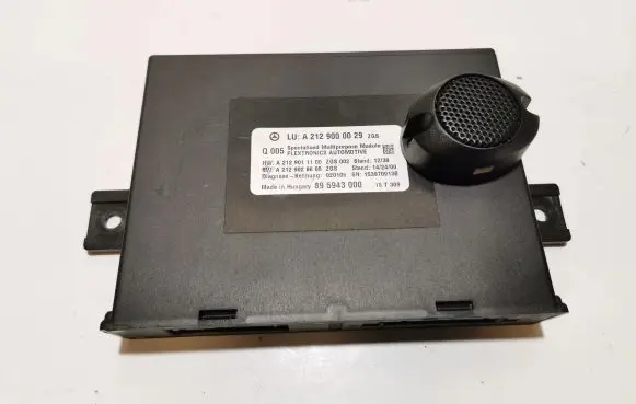 Mercedes-Benz B W246 W242 Comfort/convenience module A2129000029