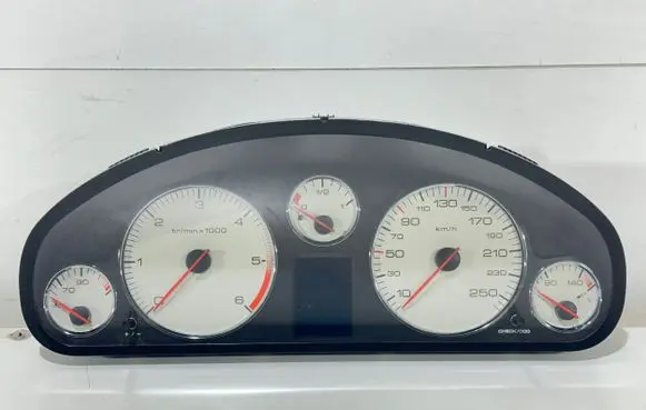 Peugeot 407 Speedometer (instrument cluster) 9651855380