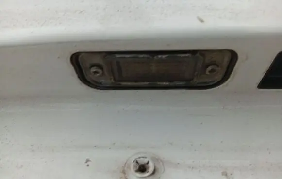 Mercedes-Benz A W168 Number plate light