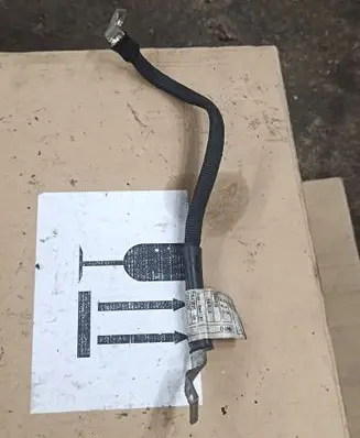 BMW X5 F15 Negative earth cable (battery) 7643896