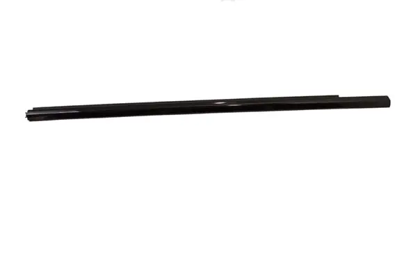 Front door glass trim molding