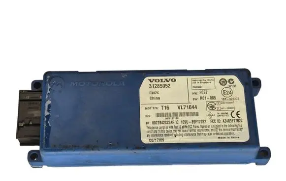 Volvo V70 Bluetooth control unit module 31285052