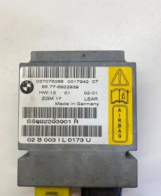 BMW 7 E65 E66 Airbag control unit/module 6922939 037075066