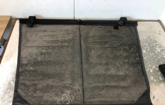 Volkswagen Touran I Trunk/boot cargo luggage net 1T0861691A