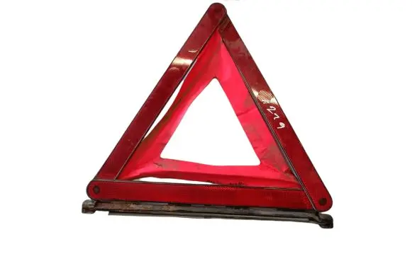 Emergency warning sign