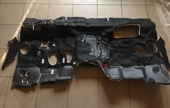 Toyota Land Cruiser (J150) Heat shield in engine bay 