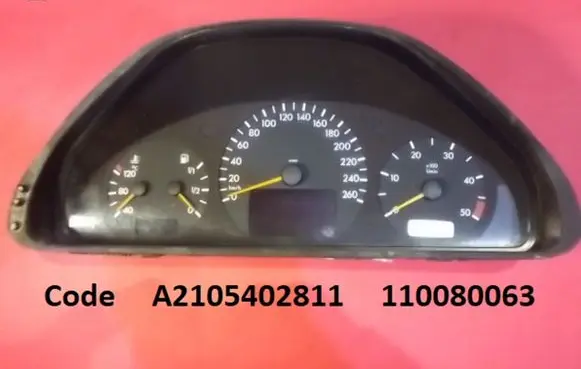 Mercedes-Benz E W210 Speedometer (instrument cluster) A2105402811 110080063