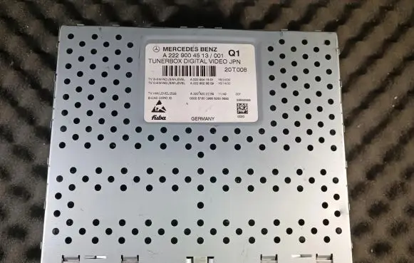 Mercedes-Benz S W222 Navigation unit CD/DVD player A2229004513