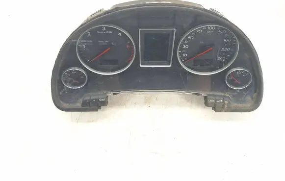 Audi A4 S4 B6 8E 8H Speedometer (instrument cluster) 8E0920900G 0263626020 5137470073