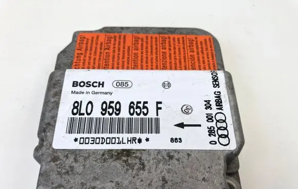 Audi A3 S3 8L Airbag control unit/module 8L0959655F 0285001304