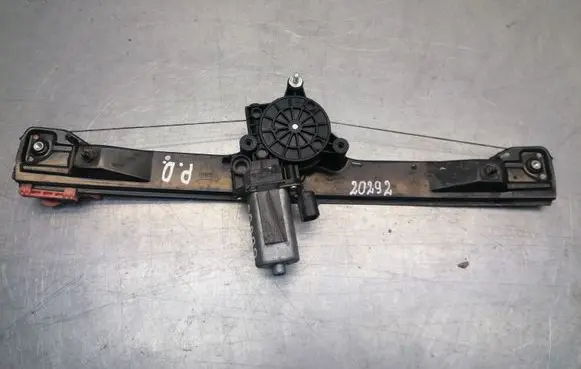 Fiat Punto (199) Front door window regulator with motor 356C441