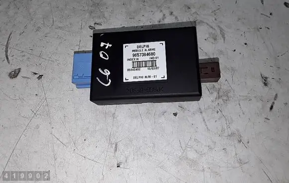 Citroen C6 Alarm control unit/module 9657384680 85946402
