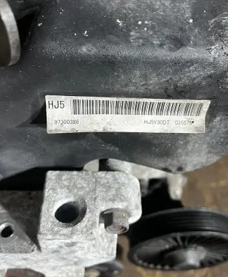 Opel Signum Engine HJ5