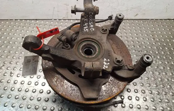 Opel Corsa C Front wheel hub spindle knuckle S14765475 13154317