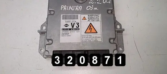 Nissan Primera Engine control unit/module 5800-219
