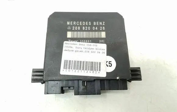 Mercedes-Benz CLK A208 C208 Door control unit/module A2088200426
