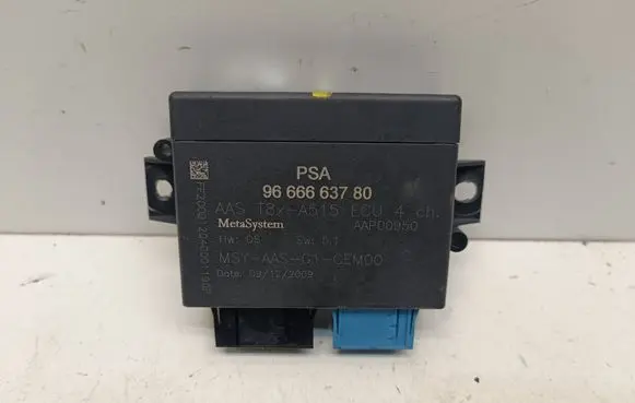 Peugeot 3008 I Parking PDC control unit/module 9666663780 AAP00950