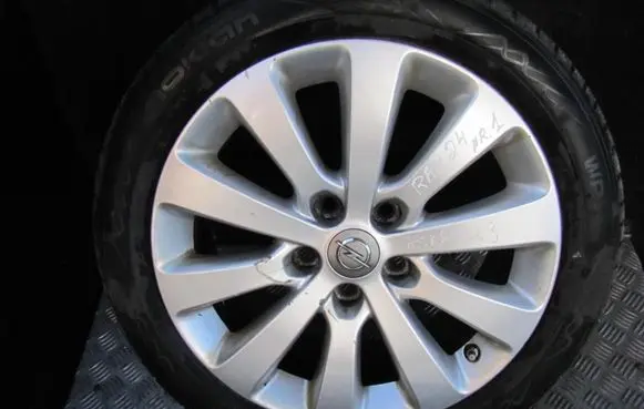 Opel Astra J R17 alloy rim 0P044K1