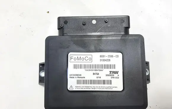 Volvo XC60 Rear brake EMF control unit/module 31334228