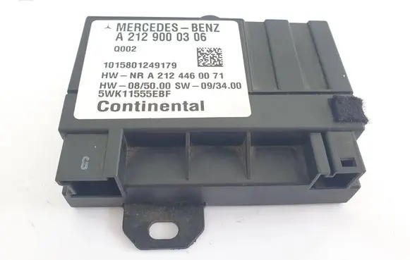 Mercedes-Benz C AMG W204 Fuel injection pump control unit/module A2129000306 A2124460071