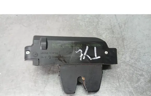 Peugeot 607 Tailgate/trunk/boot lock/catch/latch 9653831780