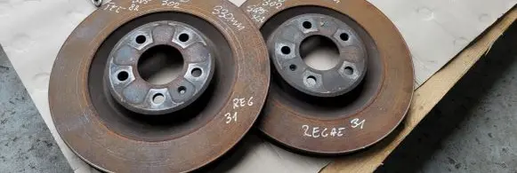 Rear brake disc