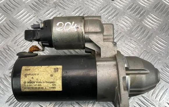BMW 5 F10 F11 Starter motor 8612576 0001147425 20140720