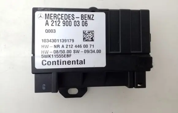 Mercedes-Benz E W212 Fuel injection pump control unit/module A2129000306