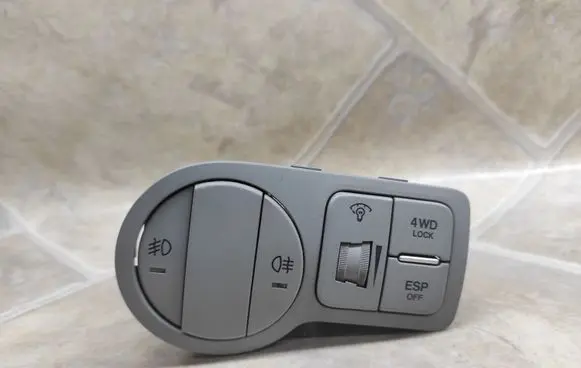 Fog light switch