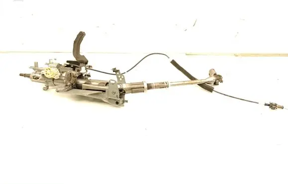 Steering wheel axle set