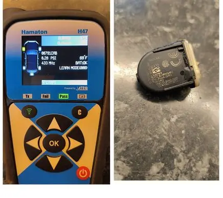 Subaru Outback (BT) Tire pressure sensor 2546ASHR3 MRXSHR3 2016DJ3305
